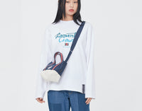 Romantic Crown Woman Rabbit Tote Bag_Navy (21RCSPGTBF001NA)