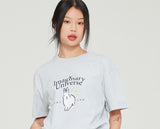 Romantic Crown White Rabbit Tee_Sky Blue (21RCSUTTSF001SB)