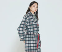 Romantic Crown Classic Check Wool Coat_Oatmeal (20RCFWOCTU001OA)