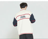 Romantic Crown Sunday Syndrome Baseball Cotton Cardigan_Oatmeal (20RCFWTCAU005OA)