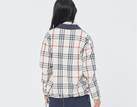 Romantic Crown Classic Check Jacket_Oatmeal