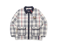 Romantic Crown Classic Check Jacket_Oatmeal