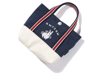 Romantic Crown Woman Rabbit Tote Bag_Navy (21RCSPGTBF001NA)