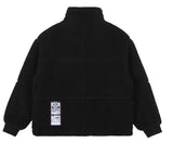 Romantic Crown Heavy Fleece Pocket Parka_Black (20RCFWOFLU005BK)