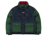 Romantic Crown Color Block Pocket Parka_Green (20RCFWOPDU005GN)