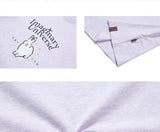 Romantic Crown White Rabbit Tee_Melange Light Purple (21RCSUTTSF001GP)