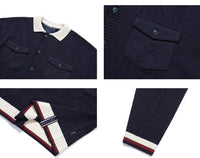 Romantic Crown Cable Knit Jacket_Navy (21RCSPOJKU007NA)