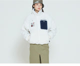 Romantic Crown Heavy Fleece Pocket Parka_Oatmeal (20RCFWOFLU005OA)