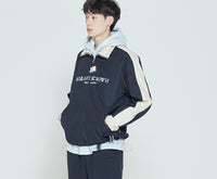 Romantic Crown Logo Cotton Windbreaker_Navy (20RCFWOWBU001NA)