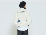 Romantic Crown Back Pocket Fleece Jacket_Oatmeal (20RCFWOFLU002OA)