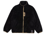 Romantic Crown Back Line Patch Fleece Jacket_Black (20RCFWOFLU001BK)