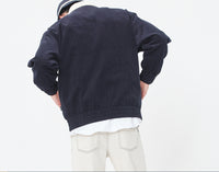 Romantic Crown RMTC Corduroy Blouson_Navy