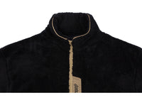 Romantic Crown Back Line Patch Fleece Jacket_Black (20RCFWOFLU001BK)