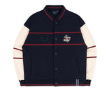 Romantic Crown Sunday Syndrome Baseball Cotton Cardigan_Navy (20RCFWTCAU005NA)