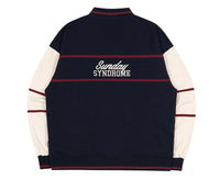 Romantic Crown Sunday Syndrome Baseball Cotton Cardigan_Navy (20RCFWTCAU005NA)