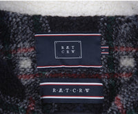 Romantic Crown Classic Check Fleece Jacket_Navy (20RCFWOJKU002NA)