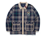 Romantic Crown Classic Check Jacket_Navy