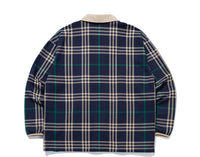 Romantic Crown Classic Check Jacket_Navy