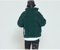 Romantic Crown Heavy Fleece Pocket Parka_Green (20RCFWOFLU005GN)