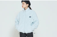 Romantic Crown Reversible Fleece Jacket_Sky blue (20RCFWOFLU006SB)