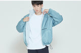 Romantic Crown Reversible Fleece Jacket_Sky blue (20RCFWOFLU006SB)