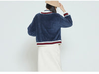 Romantic Crown Womans RC Lining Cardigan_Navy (20RCFWTCAF002NA)