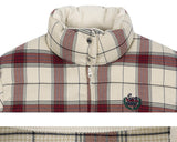 Romantic Crown Womans Cross Check Parka_Oatmeal (20RCFWOPDF001OA)