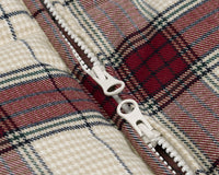 Romantic Crown Womans Cross Check Parka_Oatmeal (20RCFWOPDF001OA)