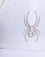 Spider Color Block Lettering Ball Cap Free Size (SPGPANCA302U-WHT)