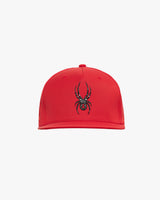 Spider Glossy Spider Logo Snapback Free Size (SPGPANCA309U-RED)