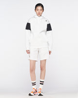 Spider Lifestyle Color Block Hooded Zip-Up (SPGPCNFT301U-WHT)