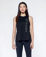 Spider Side Letter Logo Line Sleeveless (SPGPCNSL251W-BLK)