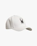 Spider Glossy Spider Logo Ball Cap Free Size (SPGPANCA301U-WHT)