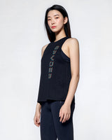 Spider Side Letter Logo Line Sleeveless (SPGPCNSL251W-BLK)