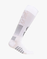 Spider Big Logo Line Foot Pole Knee Socks (SPGPANSC211U-WHT)