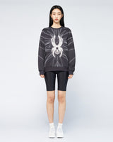 Spider Lifestyle Graphic Logo Sweatshirt (SPGPCNRL307U-BLK)