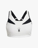 Spider Women's Logo Band Training Bra Top (SPGFCNBR252W-WHT)