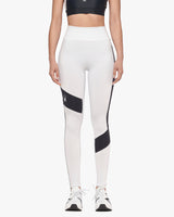 Spider Diagonal Line Band Leggings (SPGPCNFL352W-WHT)