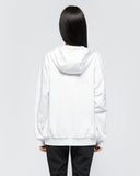 Spider Back Letter Logo Hood Zip-Up (SPGPCNFT304U-OWH)