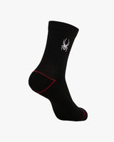 Spider Color Block Cycle Socks (SPGPANSC501U-BLK)