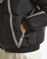 Spider Unisex Lifestyle Reflective Taping Down Jacket (SPGWCNDJ302U-BLK)