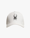 Spider Glossy Spider Logo Ball Cap Free Size (SPGPANCA301U-WHT)