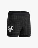 Spider SAC Running Shorts (SPEFCNTR923U-BLK)