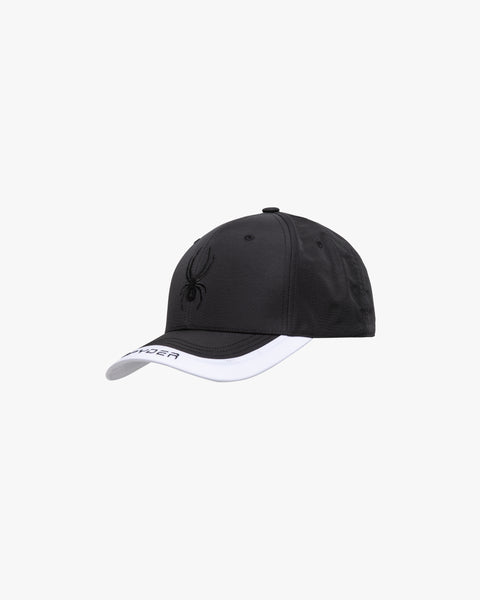 Spider Color Block Lettering Ball Cap Free Size (SPGPANCA302U-BLK)