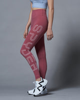 Spider Big Letter Line Leggings (SPGPCNFL355W-COR)