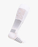 Spider Big Logo Line Foot Pole Knee Socks (SPGPANSC211U-WHT)