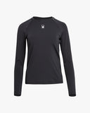 Spider Women's Pro Web Running Long Sleeve T-shirt (SPGPCNRL283W-BLK)