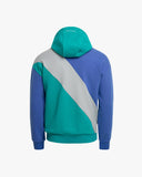 Spider Diagonal Color Block Hooded Sweatshirt (SPGPCNHD303U-GRN)