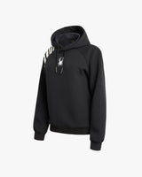 Spider Lifestyle Diagonal Print Hooded T-shirt (SPGFCNHD301U-BLK)