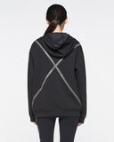 Spider Lifestyle Taping Hood Zip-Up (SPGPCNFT305U-BLK)